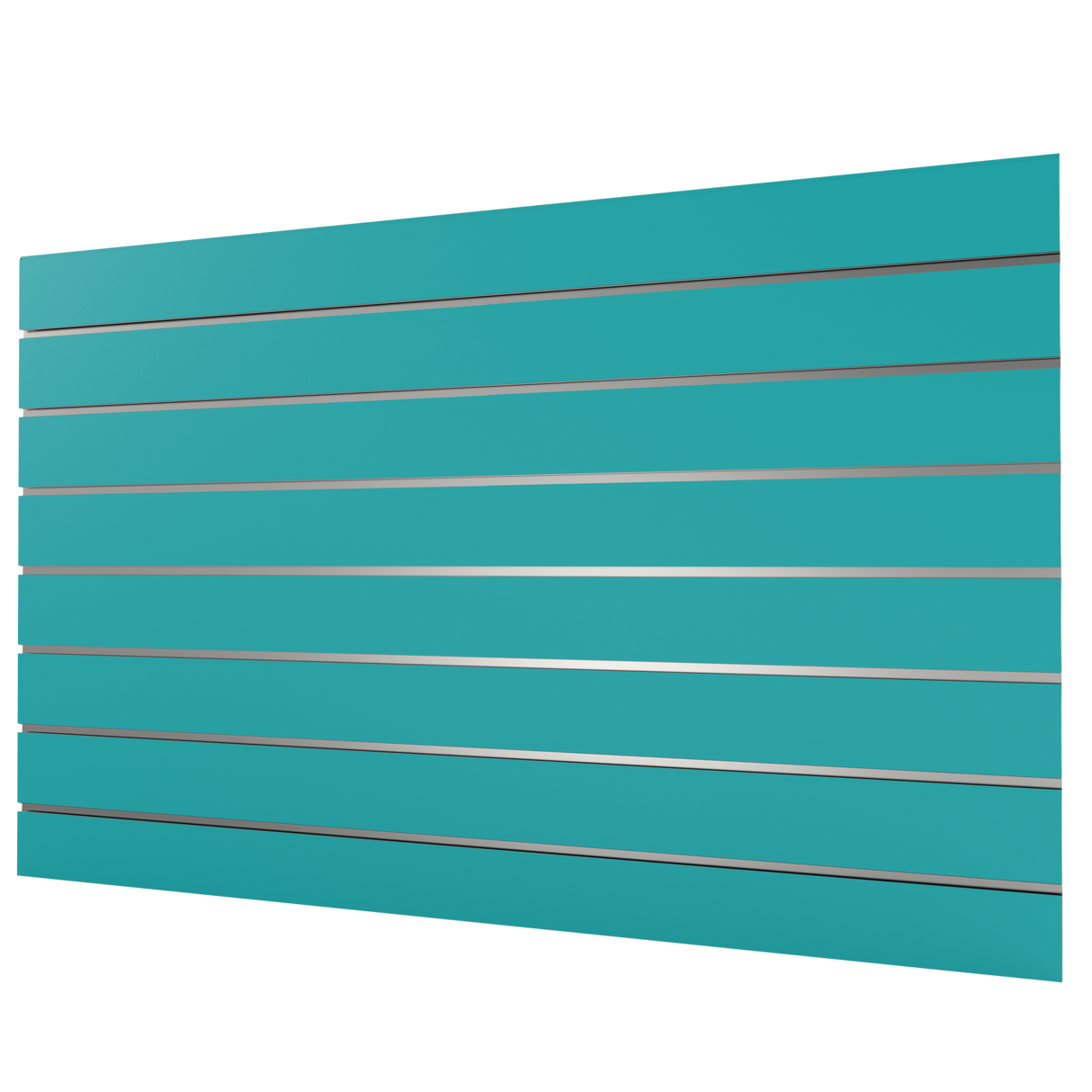 Pannello Slatwall Teal (1200mm x 800mm)