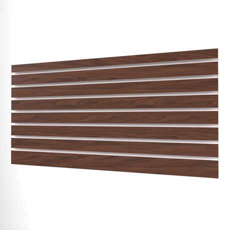 Panneau à lattes en noyer (1200mm x 600mm)