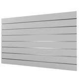 Valge slatwall paneel (1200mm x 800mm)