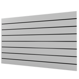 Valge slatwall paneel (1200mm x 800mm)