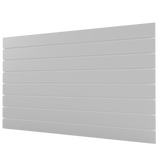 Valge slatwall paneel (1200mm x 800mm)