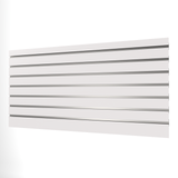 Weiß Lamellenwand Paneel (1200mm x 600mm)