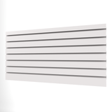 Weiß Lamellenwand Paneel (1200mm x 600mm)