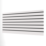 Weiß Lamellenwand Paneel (1200mm x 600mm)