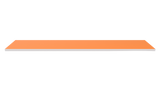 Wooden Shelf 1200x300 Orange