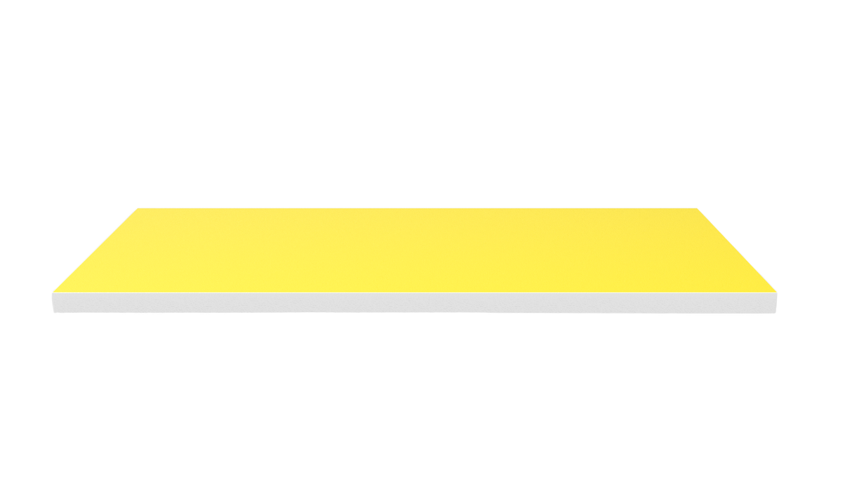 Wooden Shelf 600x300 Yellow