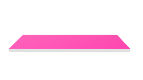 Dřevěná police 600x300 magenta