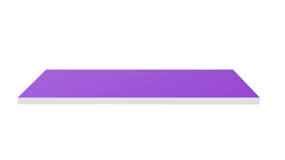 Wooden Shelf 600x300 Purple