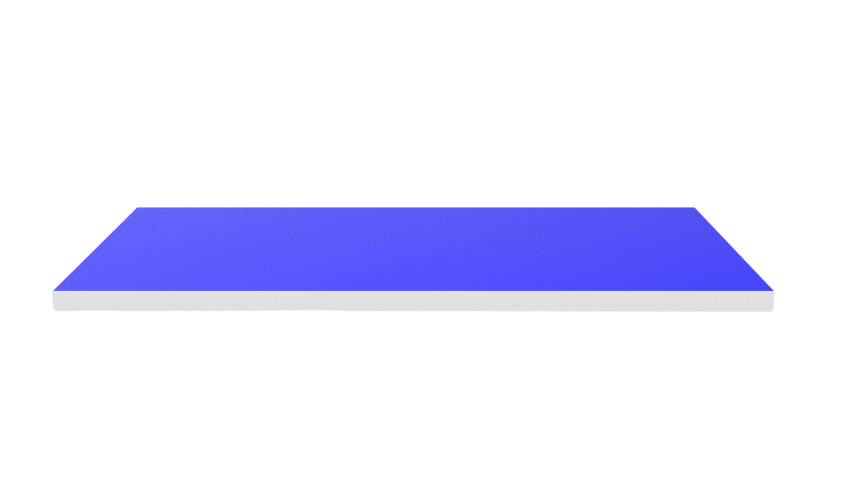Wooden Shelf 600x300 Blue