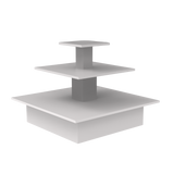 Pyramidentisch Weiß