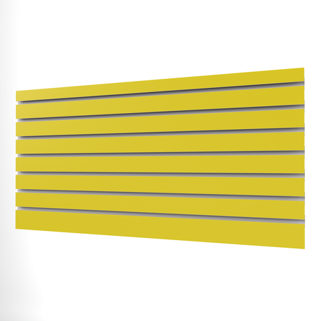 Panneau à lattes jaune (1200mm x 600mm)