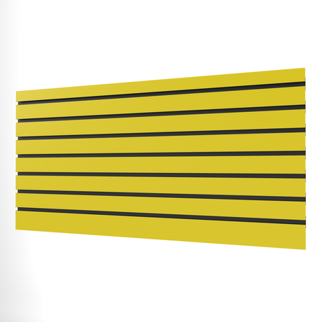 Panneau à lattes jaune (1200mm x 600mm)
