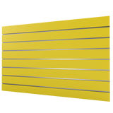 kollane Slatwall paneel (1200mm x 800mm)