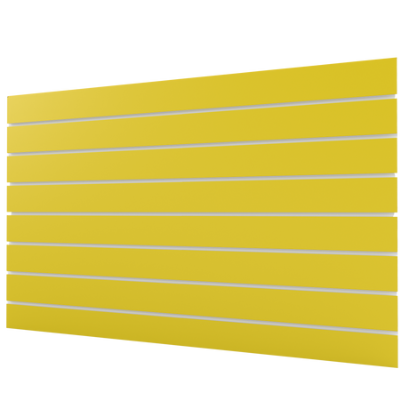 žlutá Slatwall panel (1200mm x 800mm)