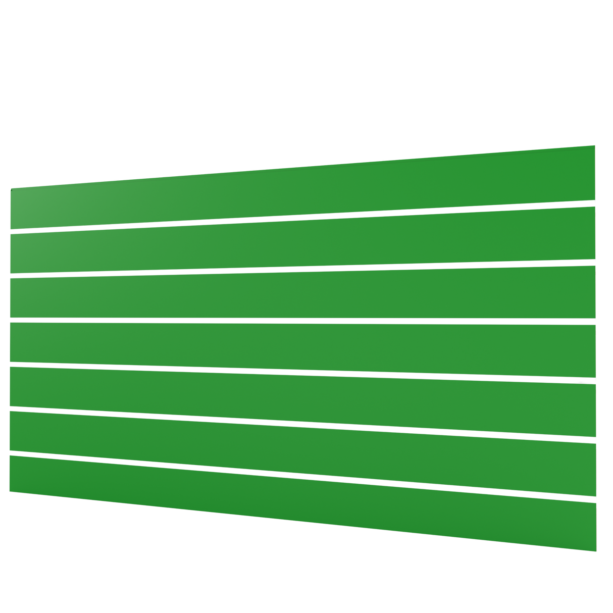 Valnøtt Slatwall Panel (1200mm x 1200mm) 4ft x 4ft