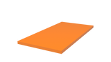 Dřevěná police 600x300 Oranžová