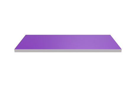 Wooden Shelf 600x300 Purple