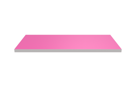 Wooden Shelf 600x300 Pink