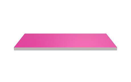 Wooden Shelf 600x300 Magenta