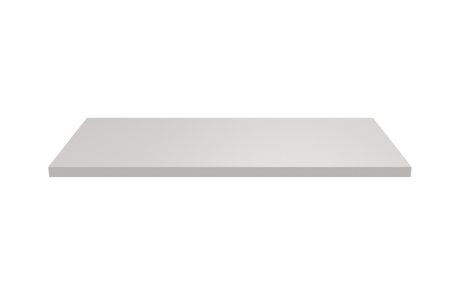 Wooden Shelf 600x300 White