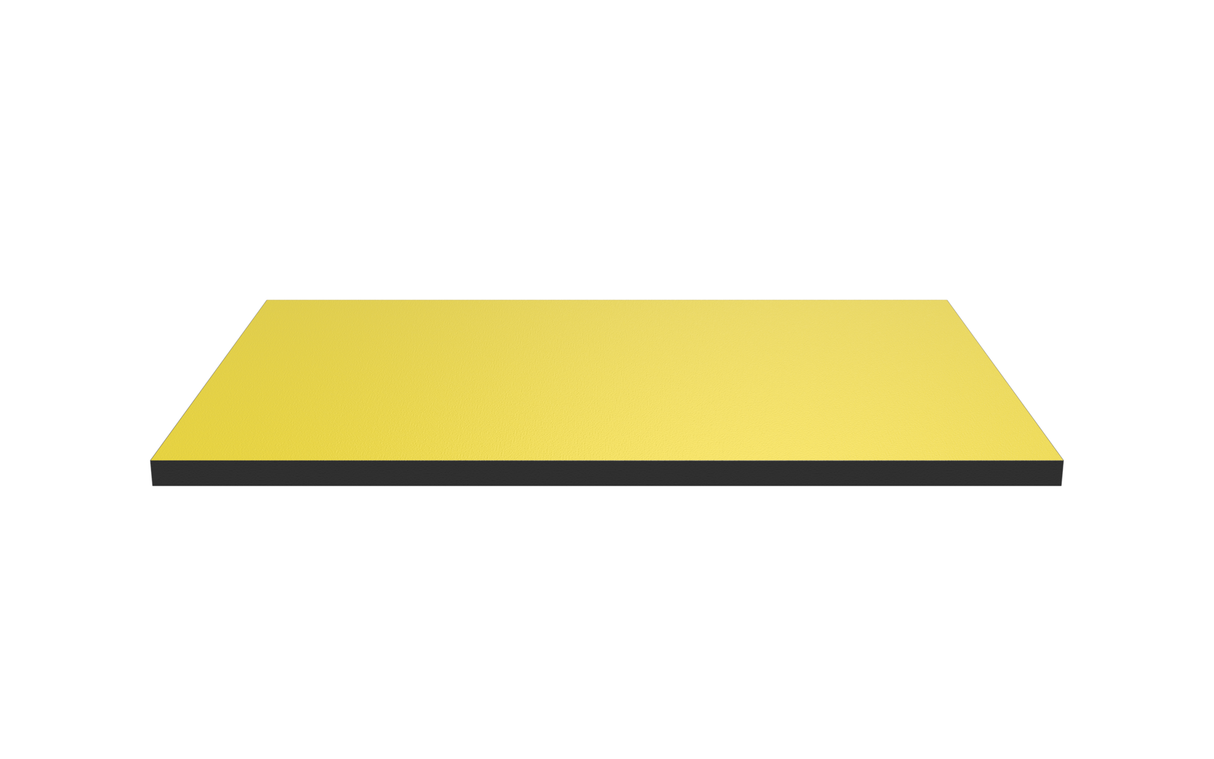 Wooden Shelf 600x400 Yellow