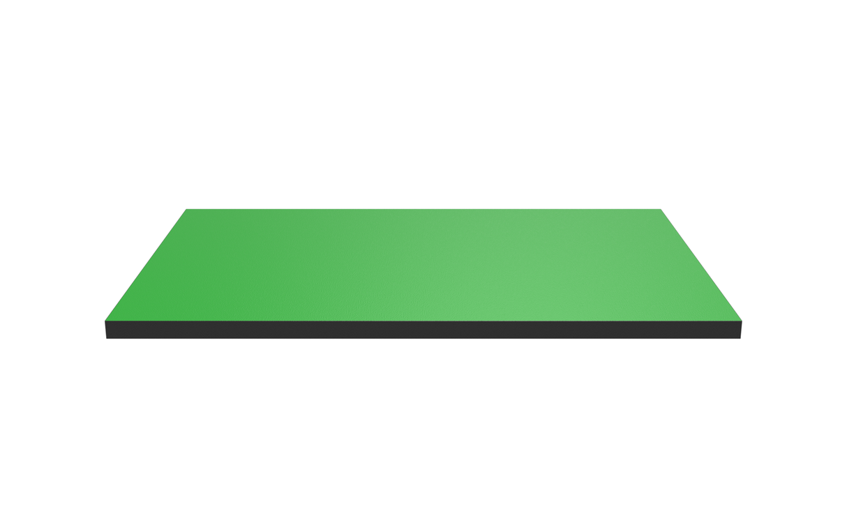 Wooden Shelf 600x400 Green