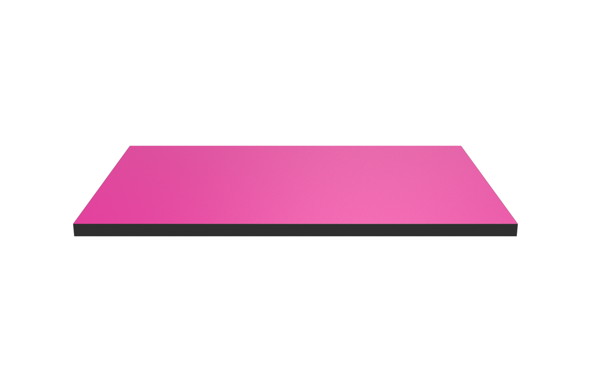 Dřevěná police 600x400 magenta