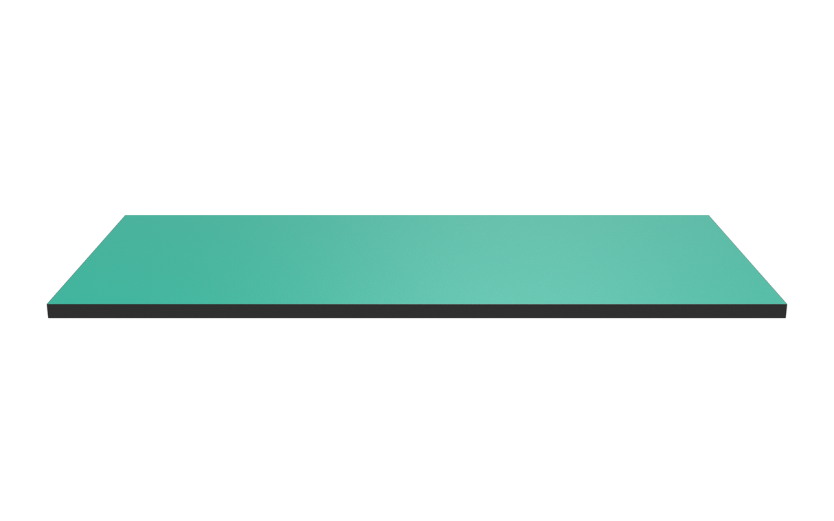 Wooden Shelf 900x400 Teal