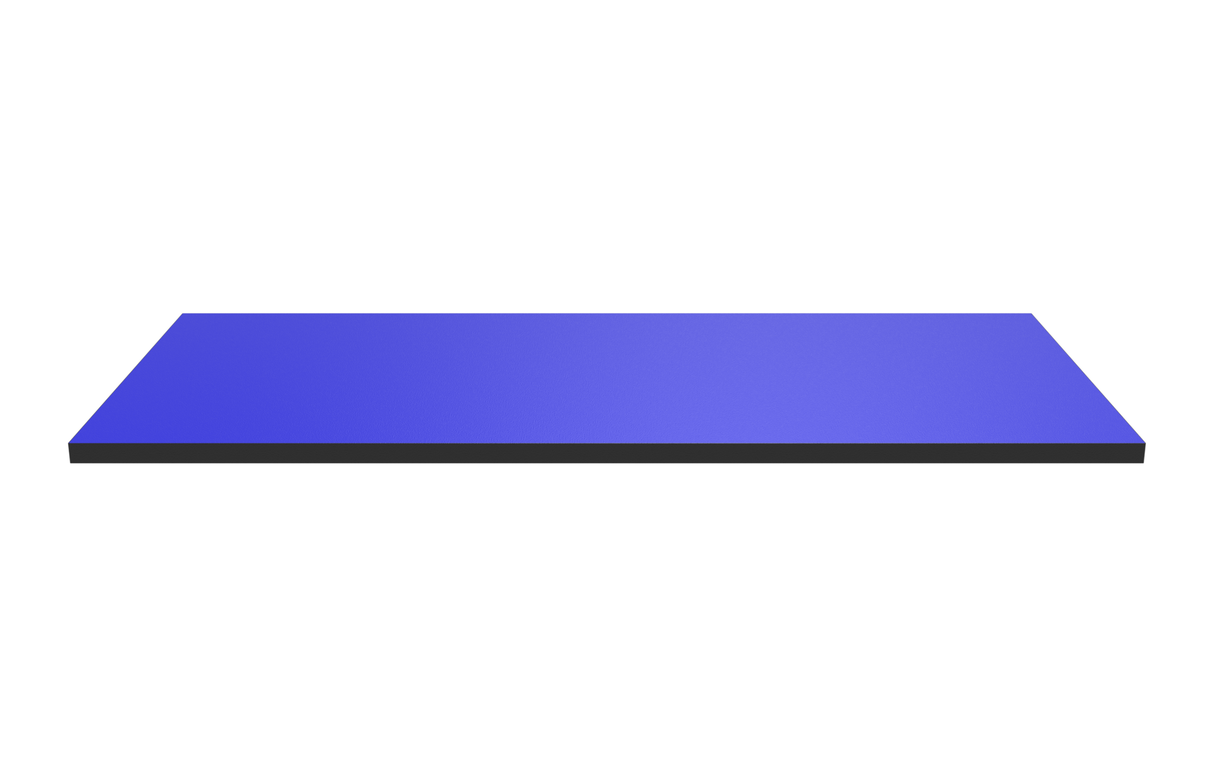 Wooden Shelf 900x400 Blue