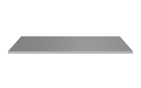 Wooden Shelf 900x400 Grey