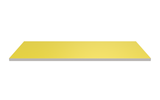 Wooden Shelf 900x400 Yellow