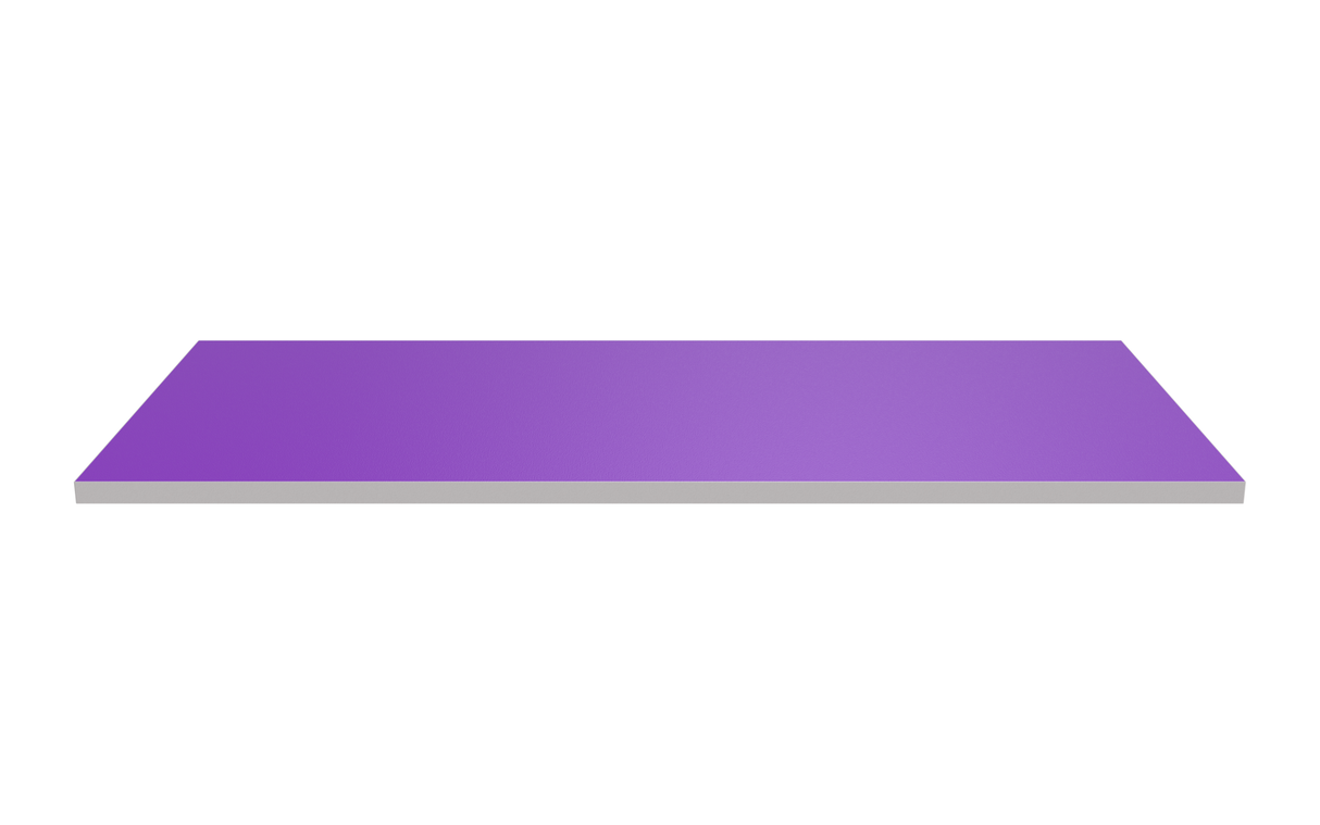 Wooden Shelf 900x400 Purple
