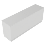 Retail Counter I-shape, White/White (240x60)
